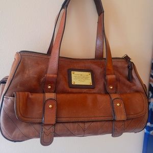 Leather  Tommy Hilfiger satchel vintage bag